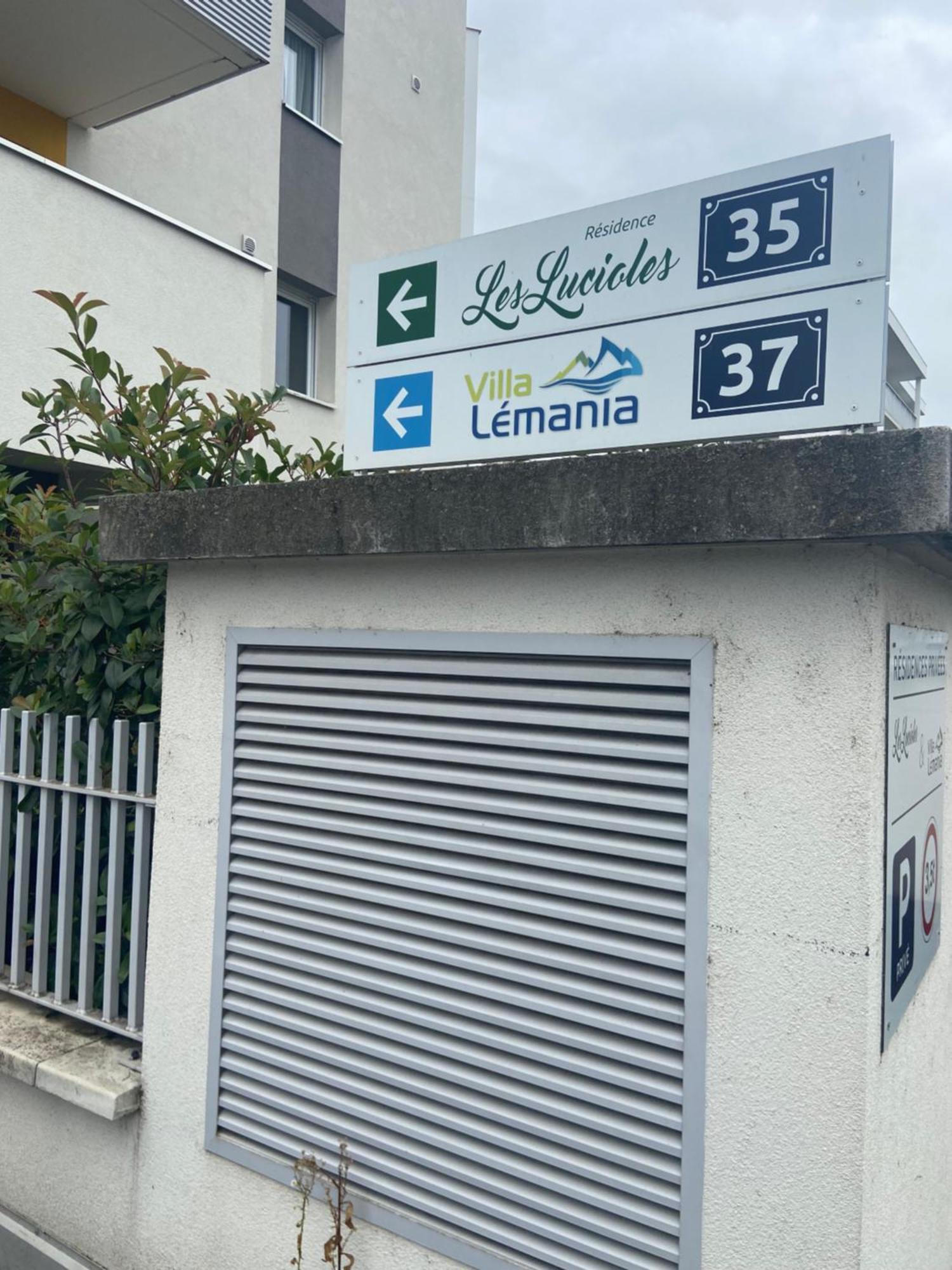 Les Lucioles Lejlighed Thonon-les-Bains Eksteriør billede